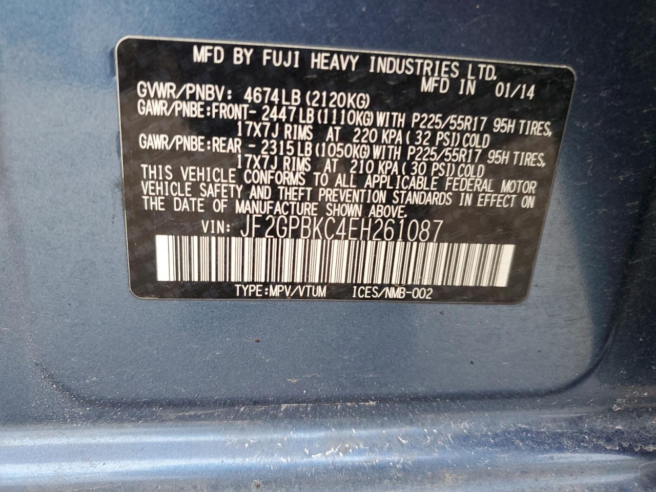 2014 Subaru XV - Image 12