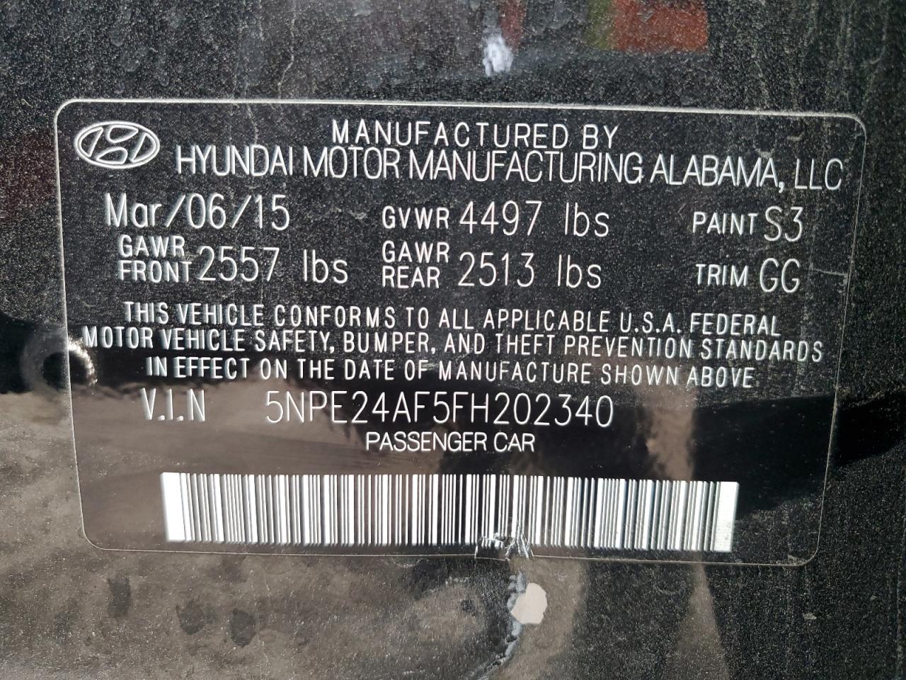 2015 Hyundai Sonata - Image 14