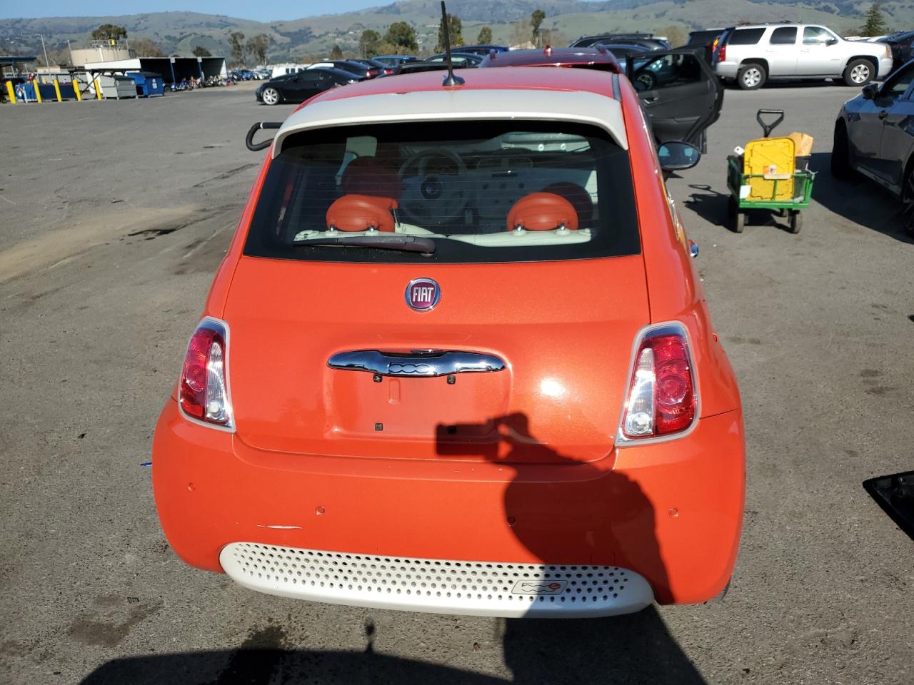 2015 Fiat 500 Electric VIN: 3C3CFFGE0FT67271 Lot: 46716455