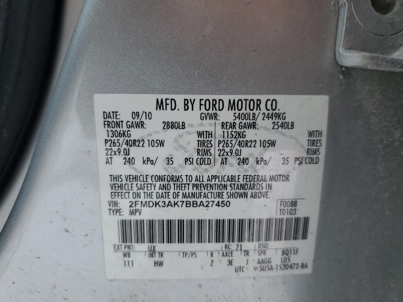 2011 Ford Edge - Image 16