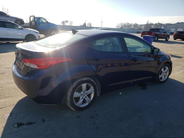  HYUNDAI ELANTRA 2013 Granatowy