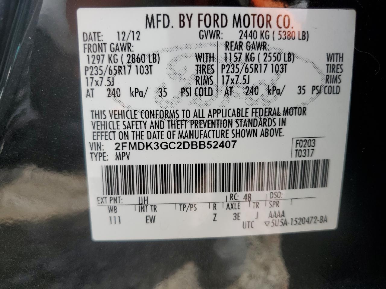 2013 Ford Edge - Image 12