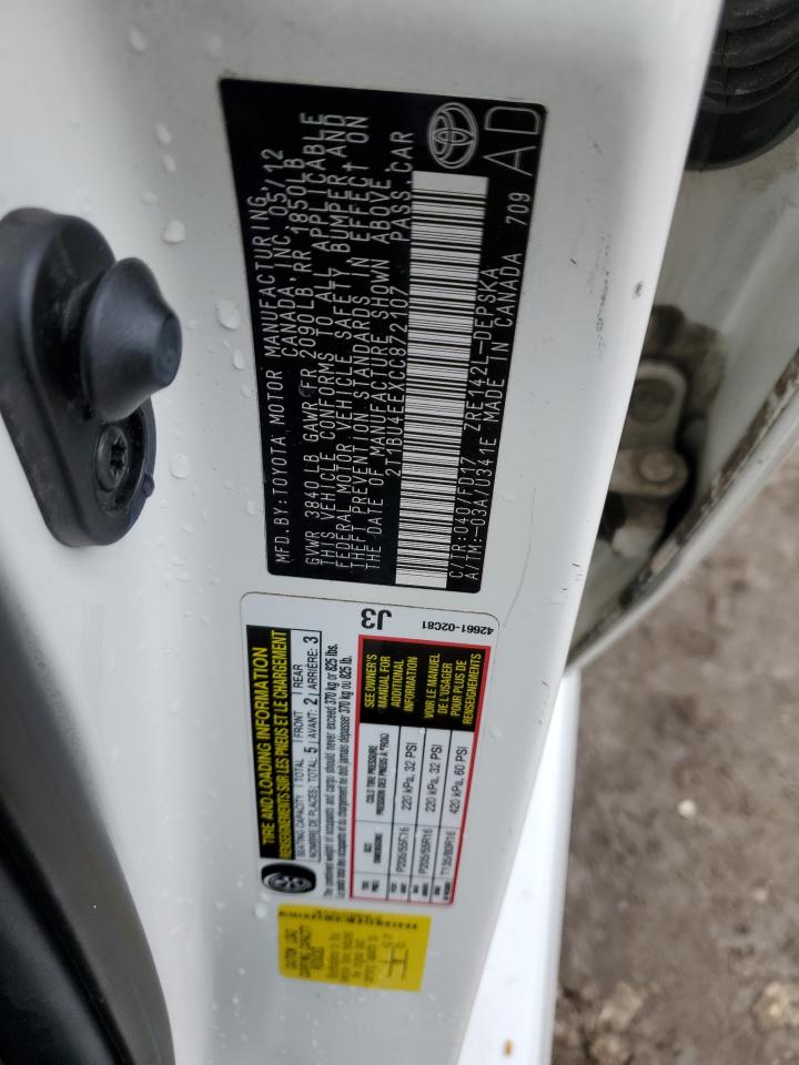 2012 Toyota Corolla - Image 12
