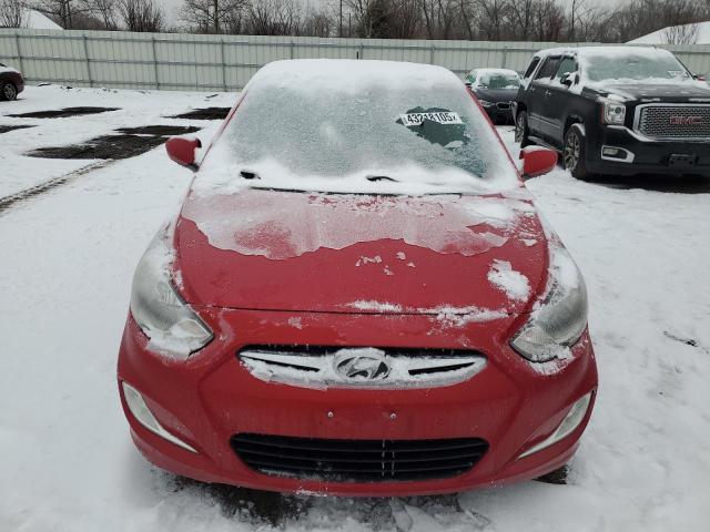  HYUNDAI ACCENT 2013 Red