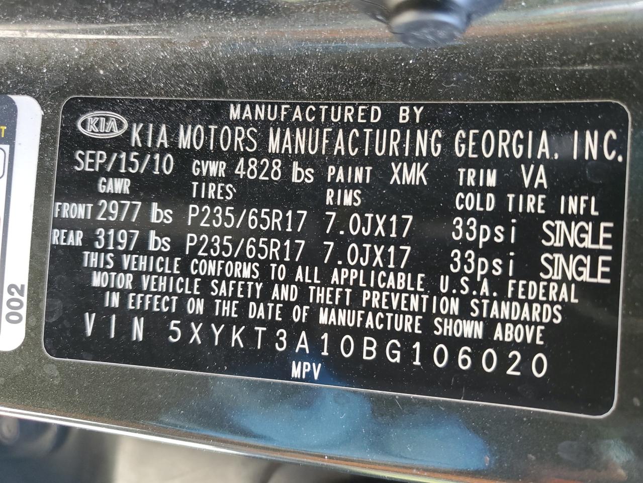 2011 Kia Sorento - Image 13