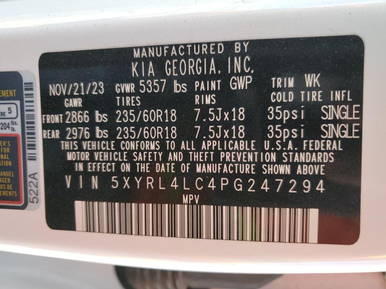 2023 Kia Sorento - Image 14