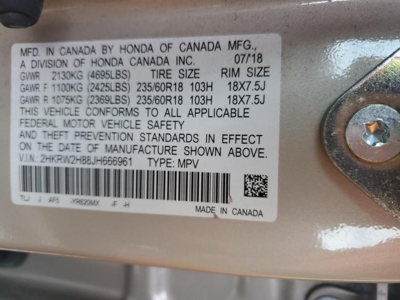 2018 Honda CR-V - Image 13