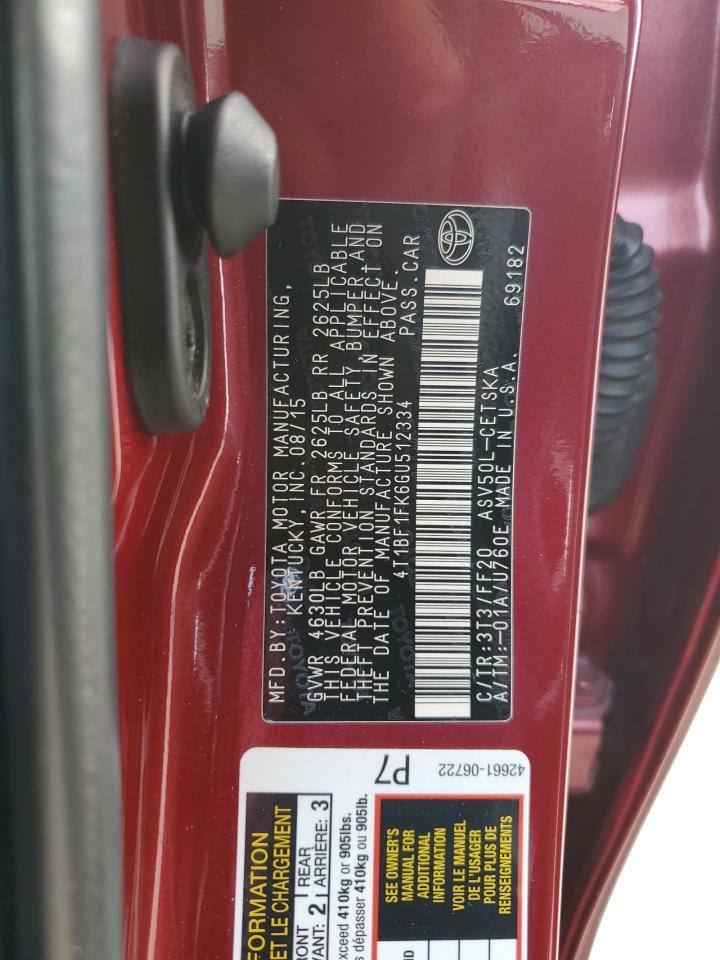 2016 Toyota Camry - Image 14