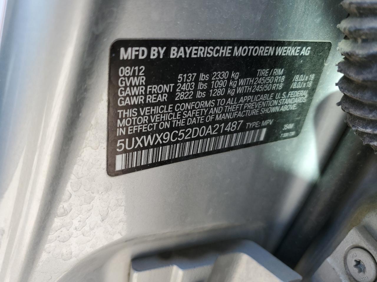 2013 BMW X3 - Image 13