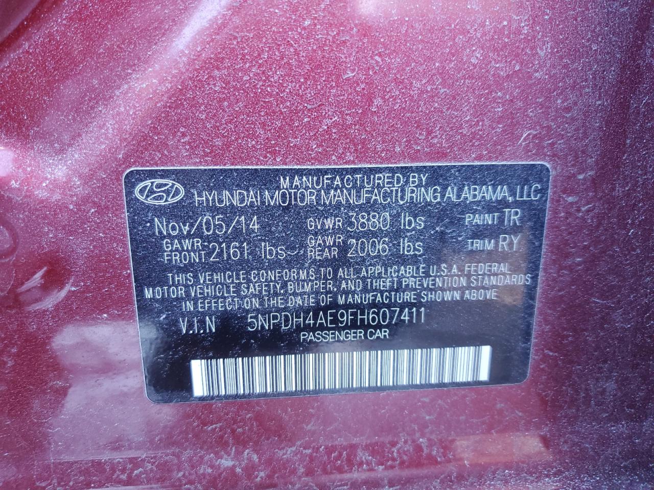 2015 Hyundai Elantra - Image 12