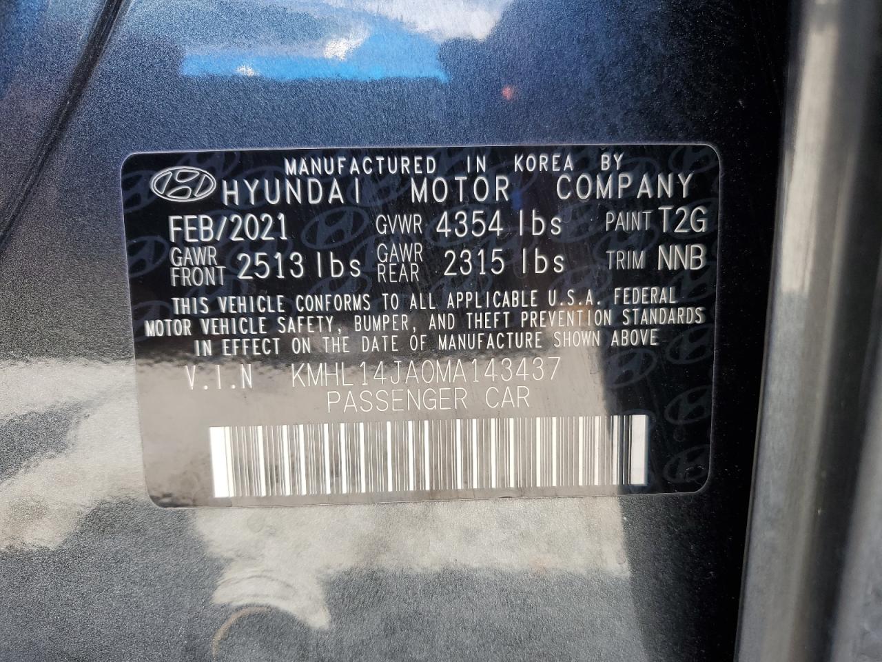 2021 Hyundai Sonata - Image 12