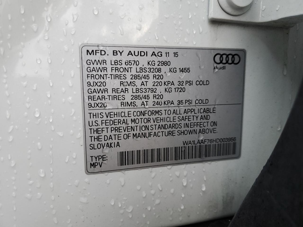 2017 Audi Q7 - Image 13