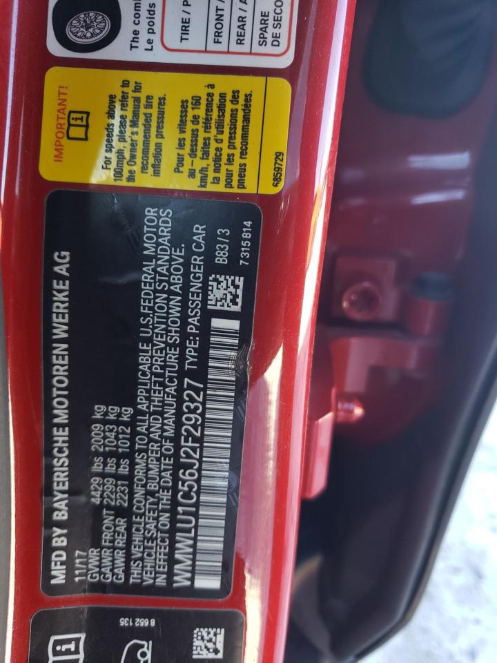 2018 Mini Cooper Clubman All4 VIN: WMWLU1C56J2F29327 Lot: 46195165