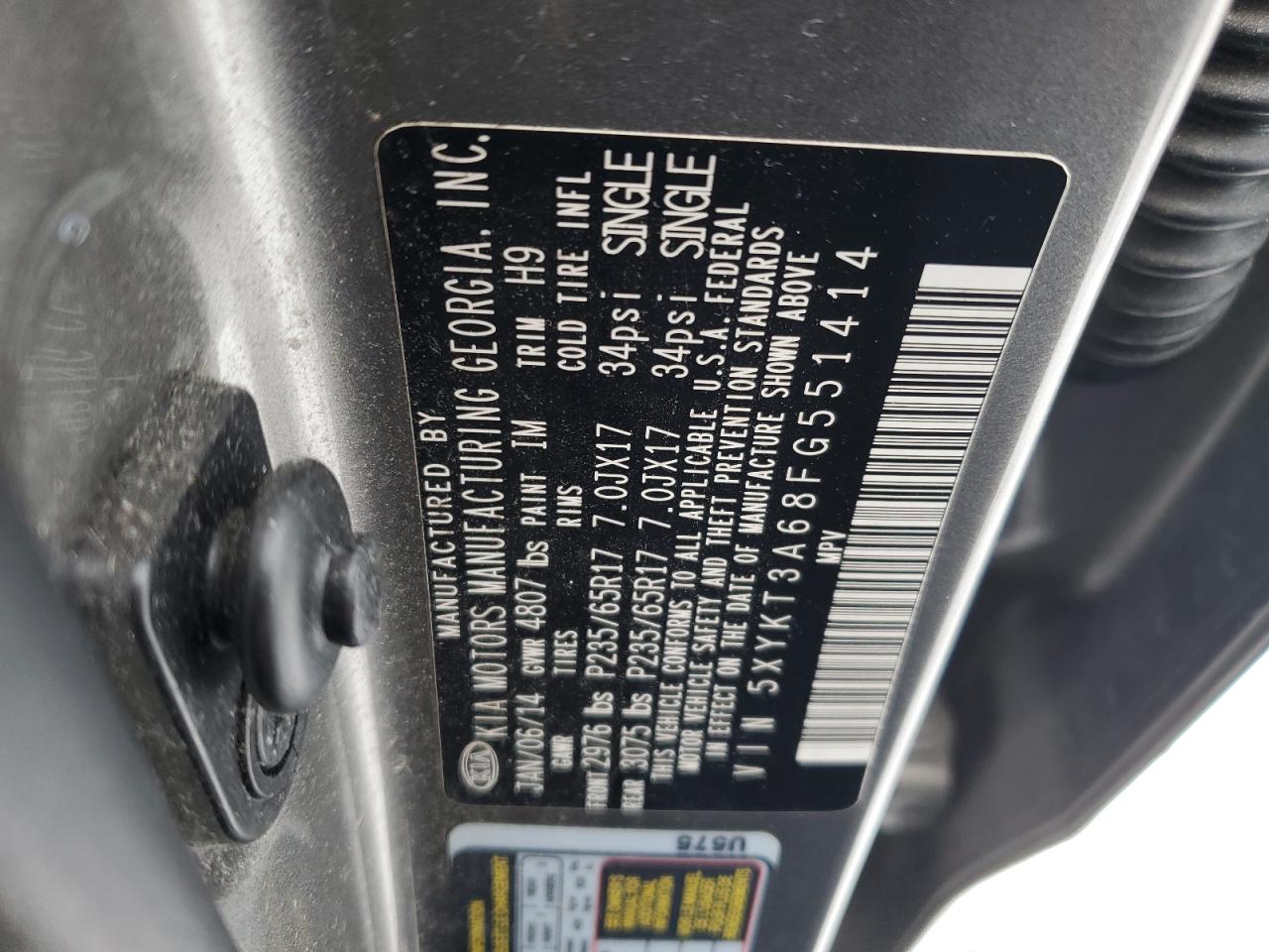 2015 Kia Sorento - Image 13