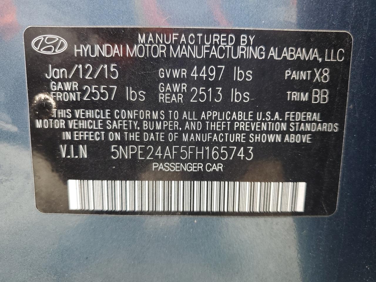 2015 Hyundai Sonata - Image 12