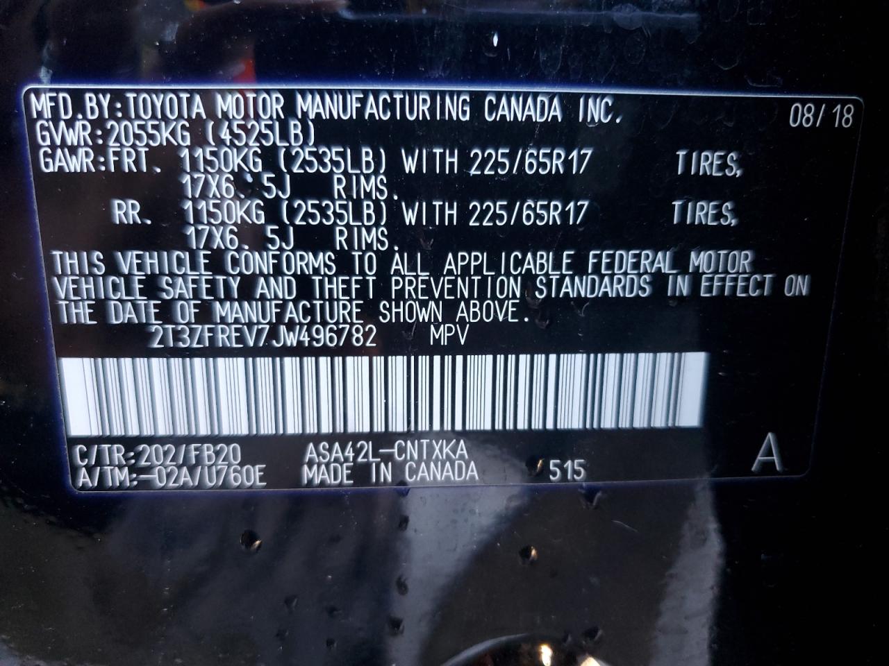 2018 Toyota RAV 4 - Image 14