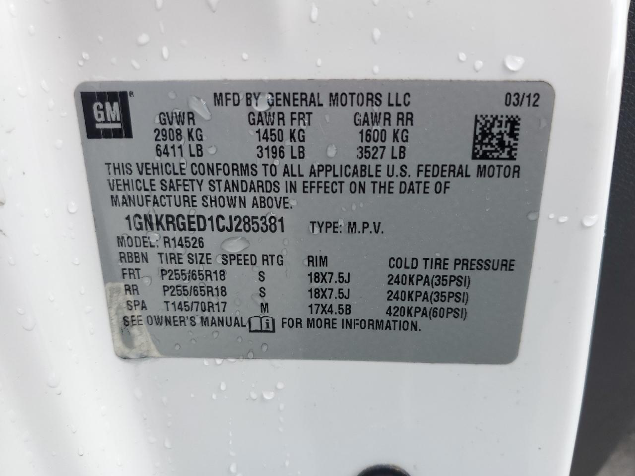 2012 Chevrolet Traverse - Image 13