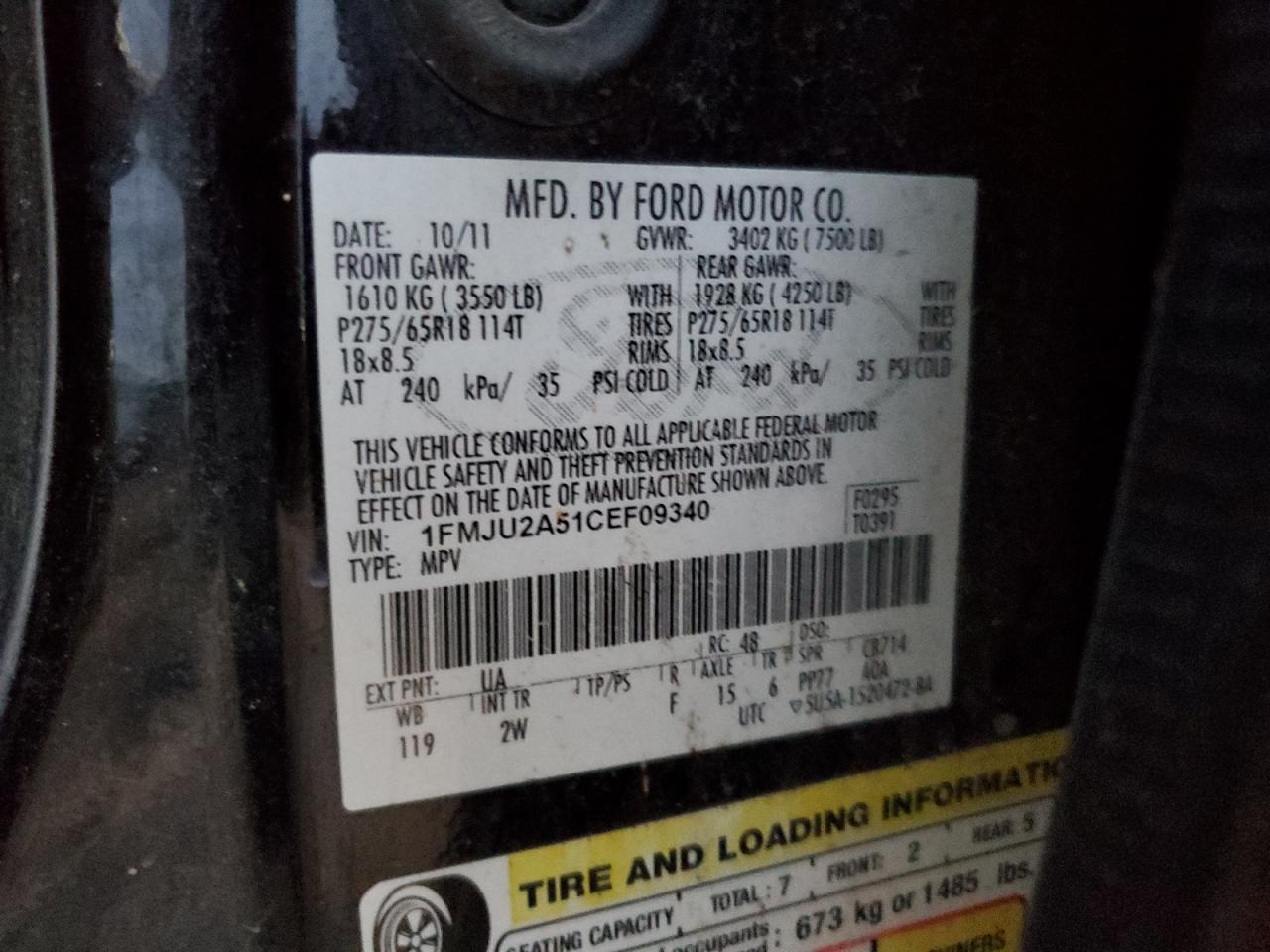 2012 Ford Expedition - Image 15