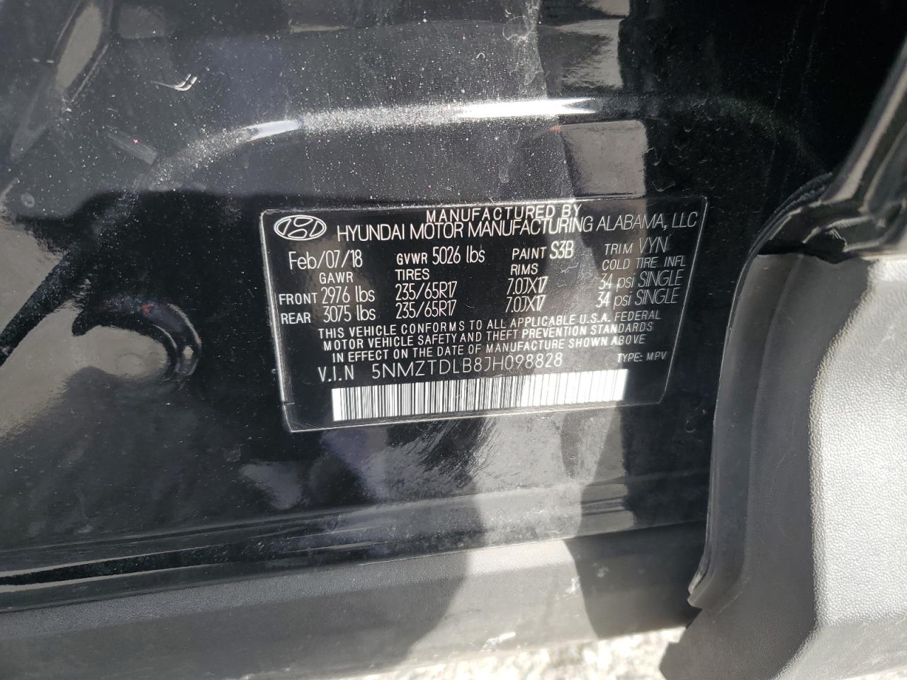 2018 Hyundai Santa Fe - Image 13