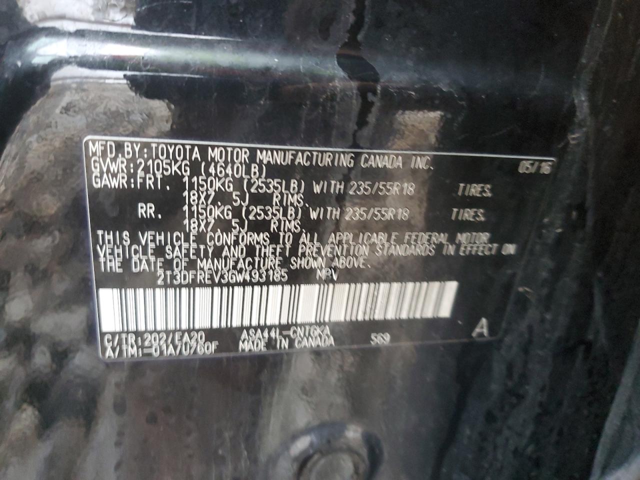 2016 Toyota RAV 4 - Image 13