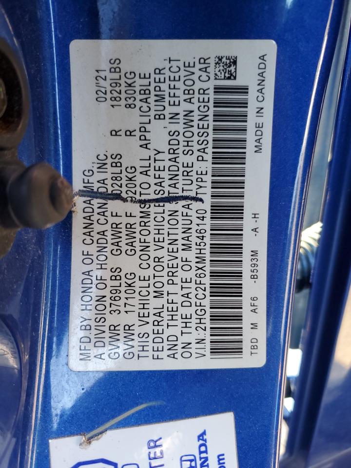 2021 Honda Civic - Image 13