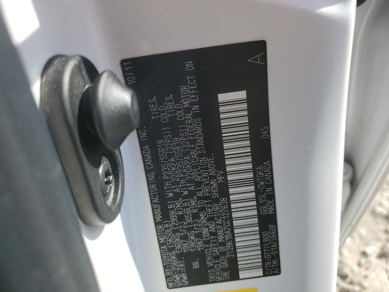 2012 Lexus RX - Image 13