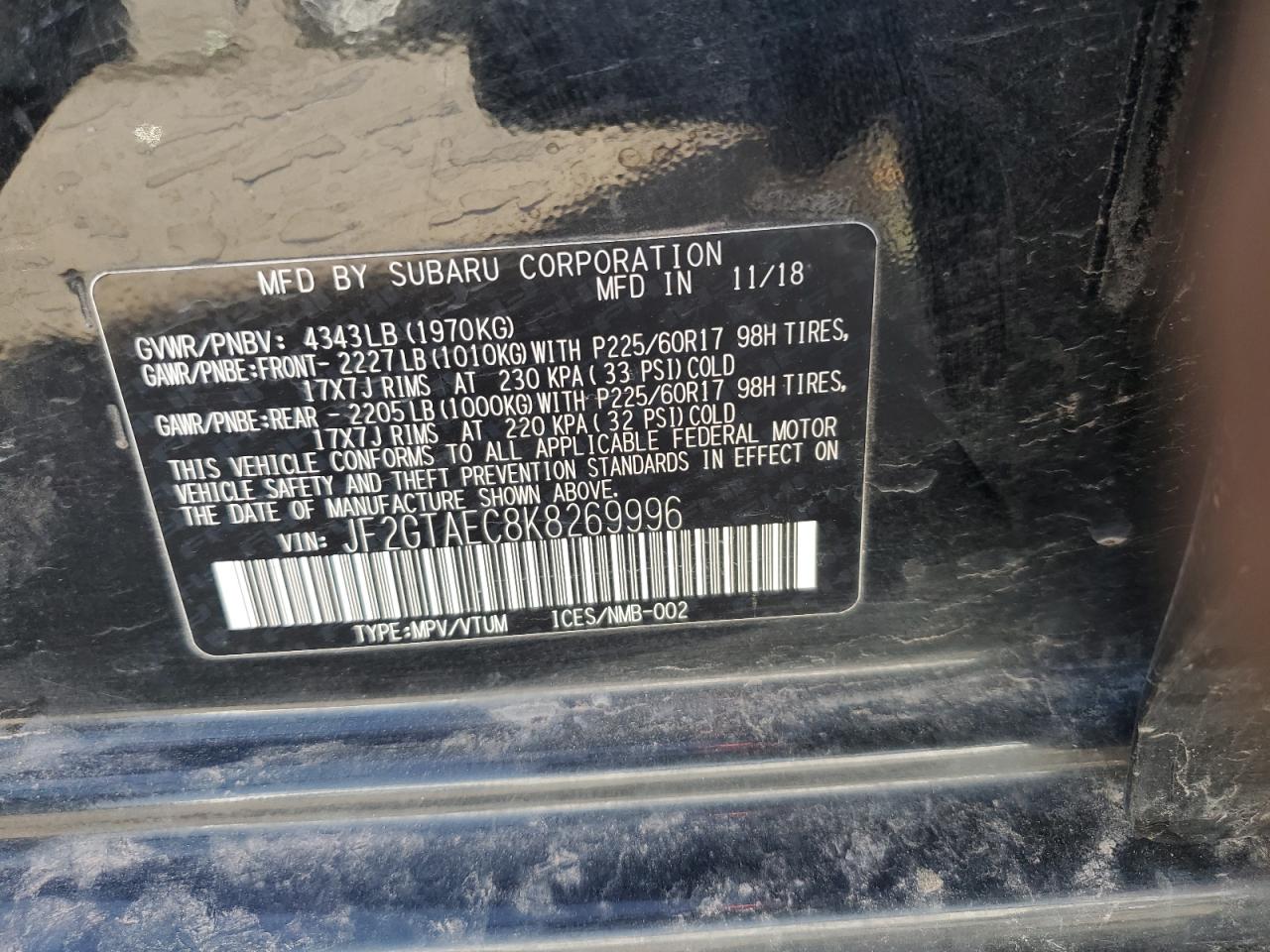 2019 Subaru XV - Image 15