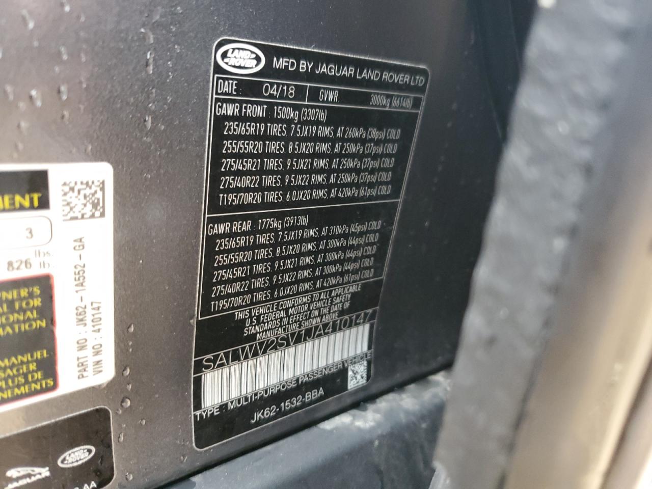 2018 Land Rover Range Rover - Image 12