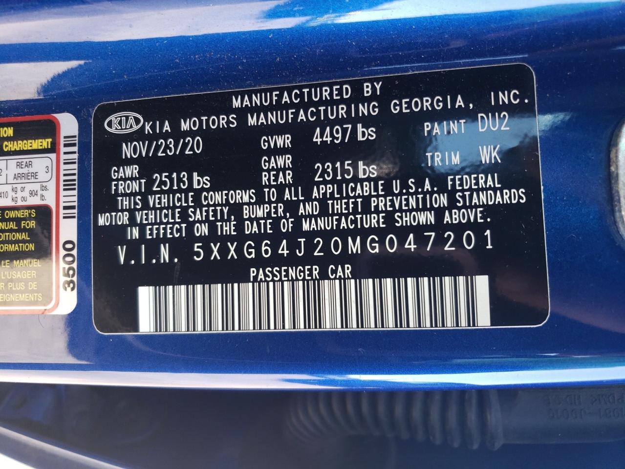 2021 Kia K5 - Image 14
