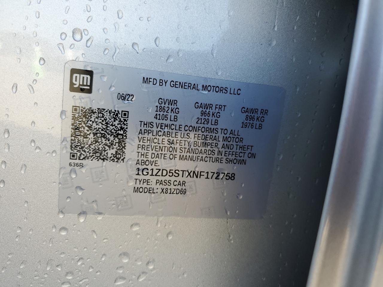 2022 Chevrolet Malibu - Image 12