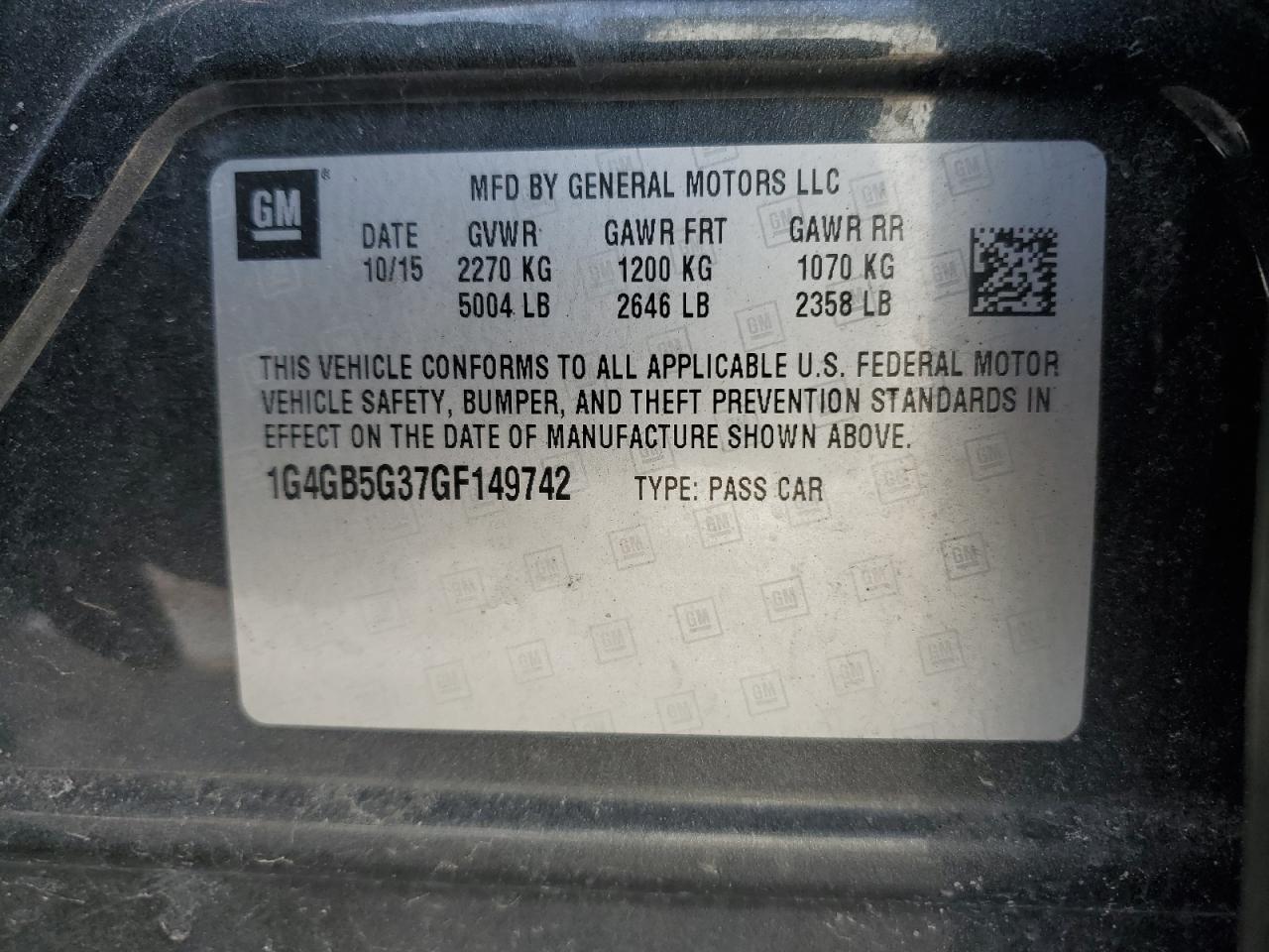 2016 Buick LaCrosse - Image 12