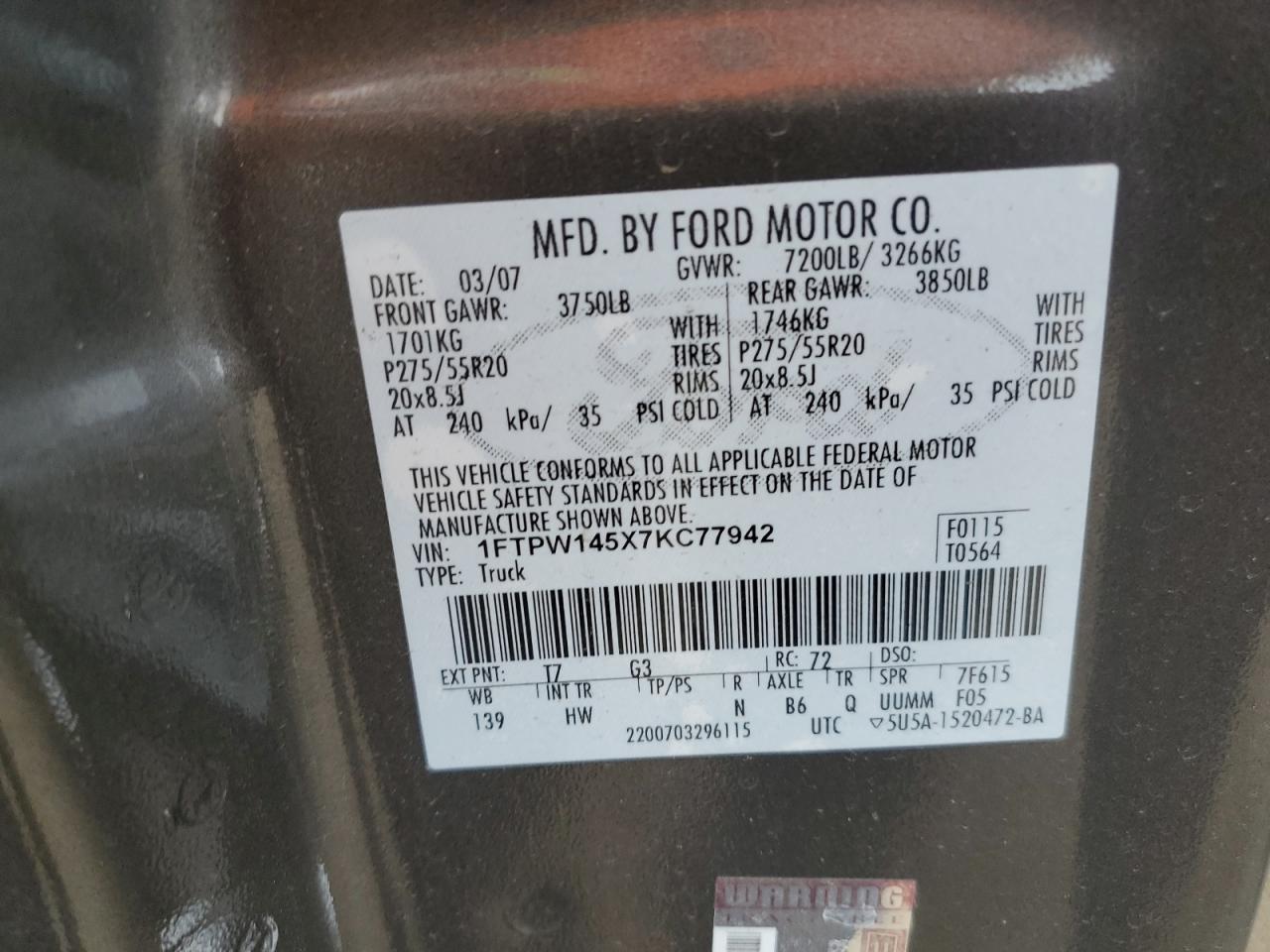 2007 Ford F-150 - Image 12