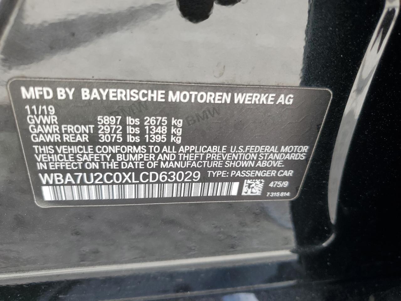 2020 BMW 7er - Image 15