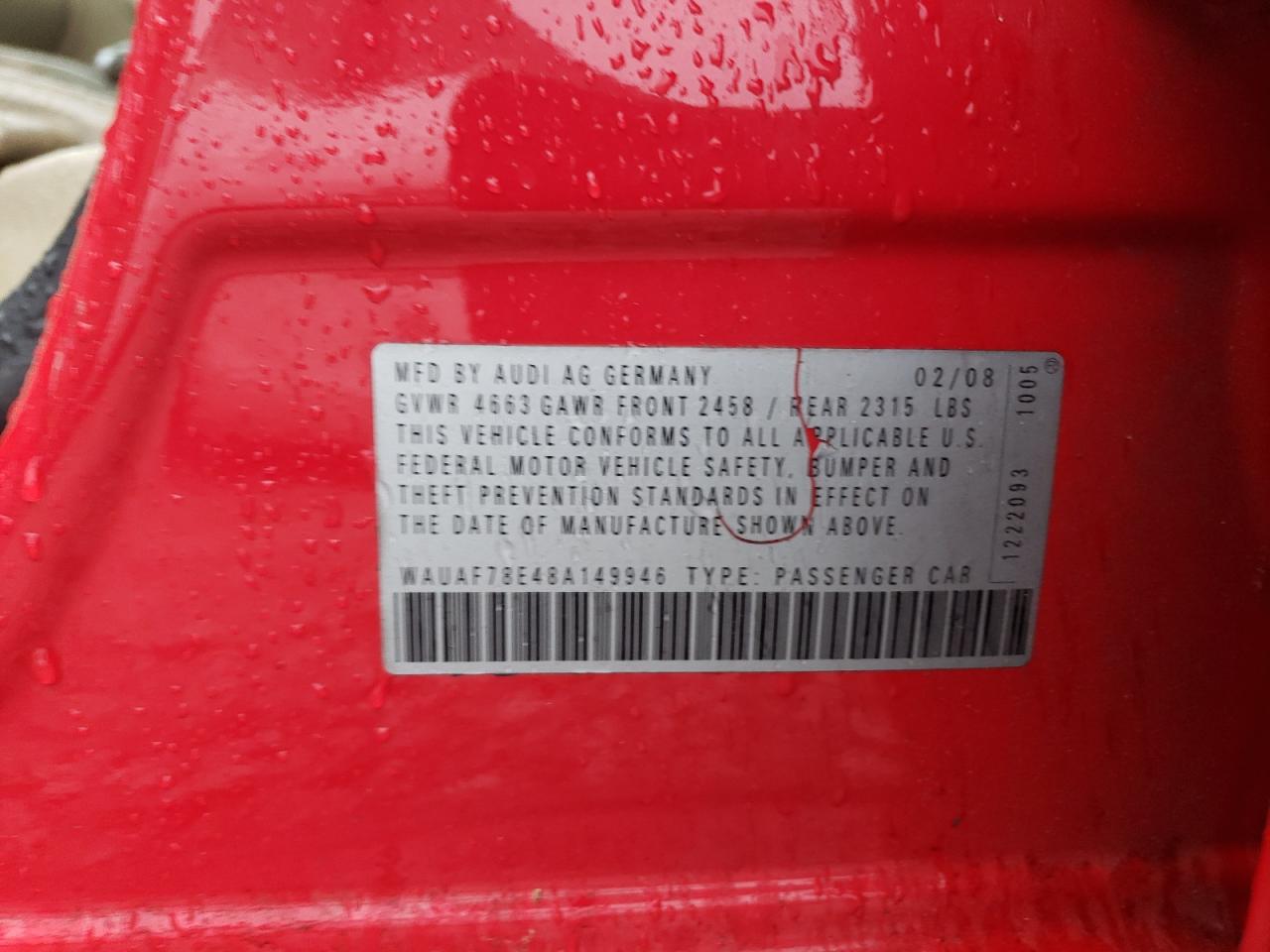 2008 Audi A4 - Image 12