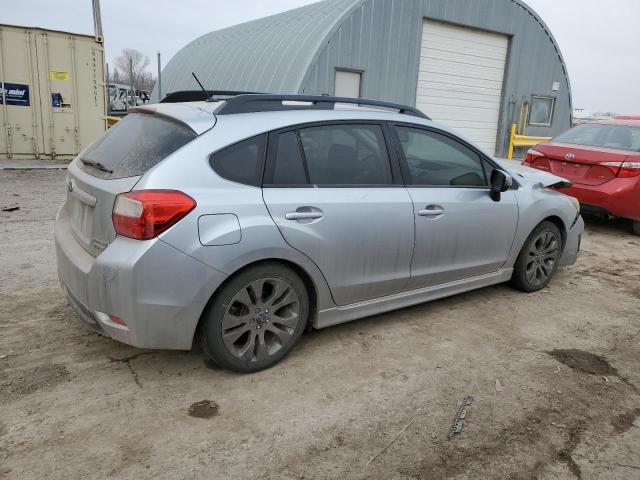 Кроссоверы SUBARU IMPREZA 2015 Серебристый