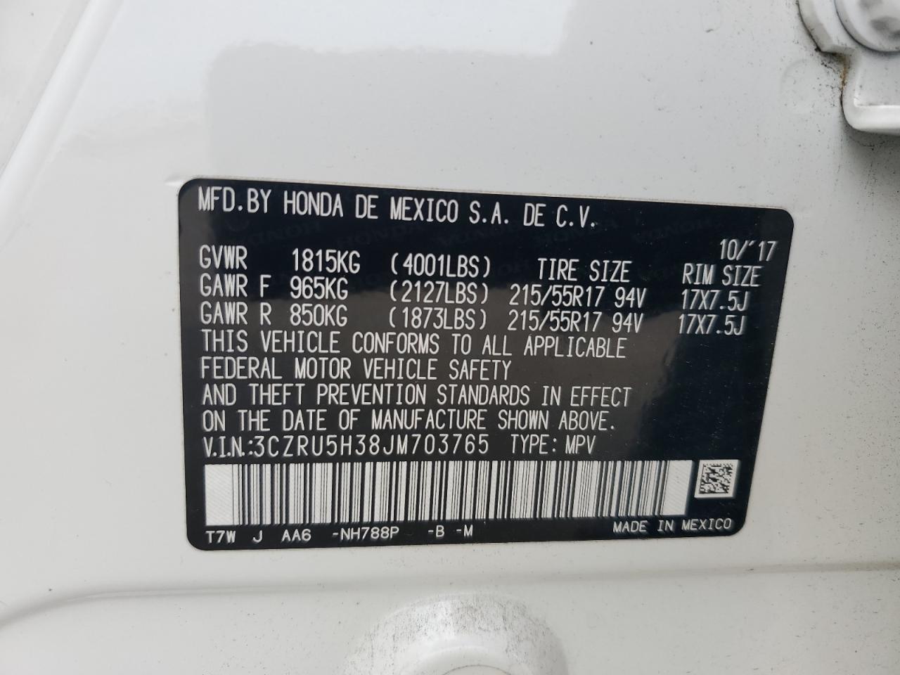 2018 Honda HR-V - Image 13