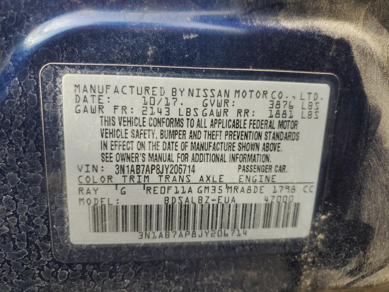 2018 Nissan Sentra - Image 13