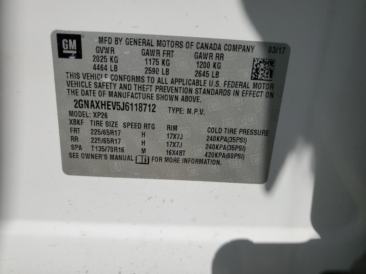 2018 Chevrolet Equinox - Image 14