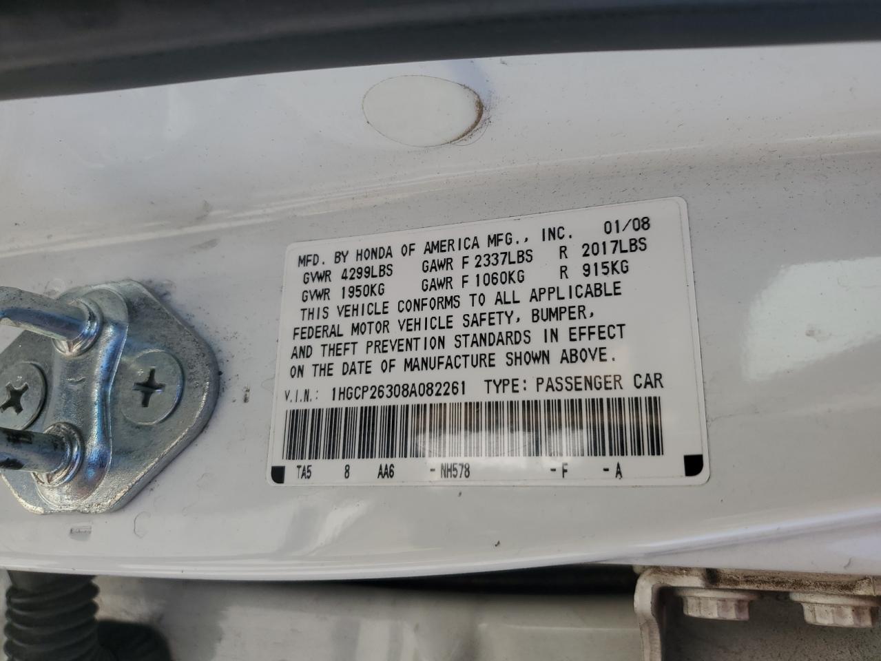 2008 Honda Accord - Image 13