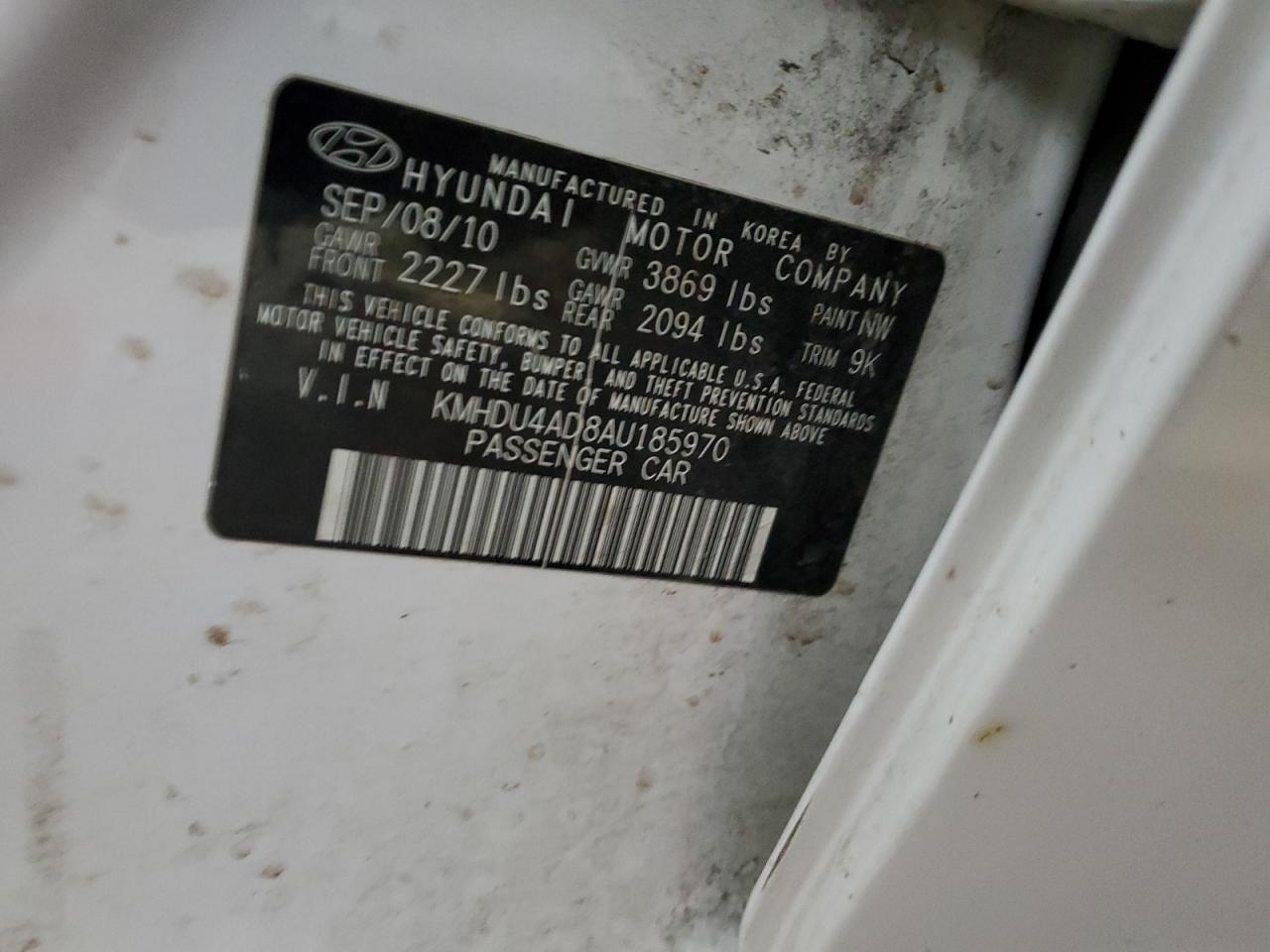 2010 Hyundai Elantra - Image 12