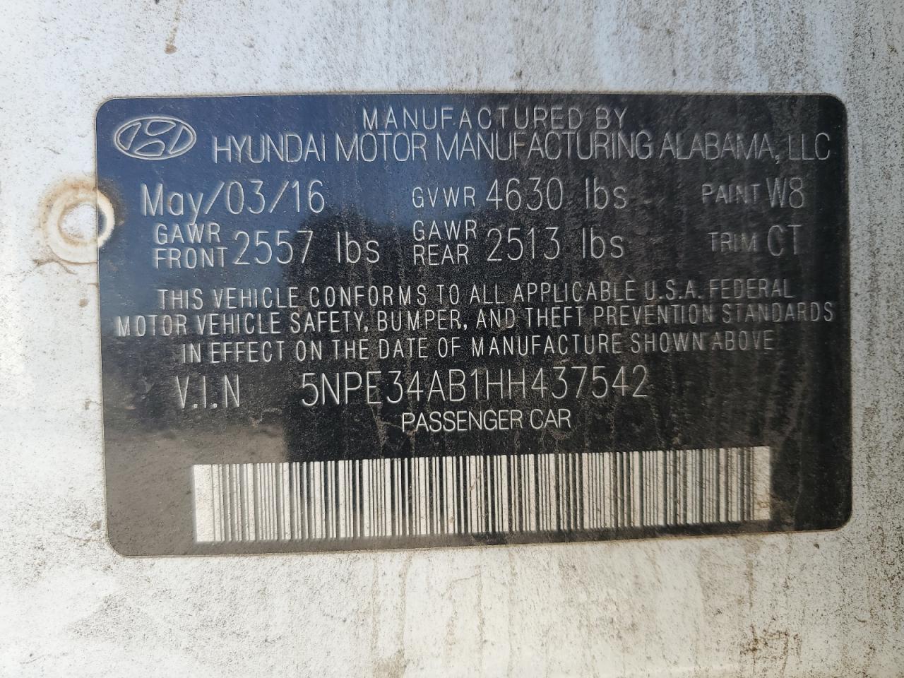 2017 Hyundai Sonata - Image 12