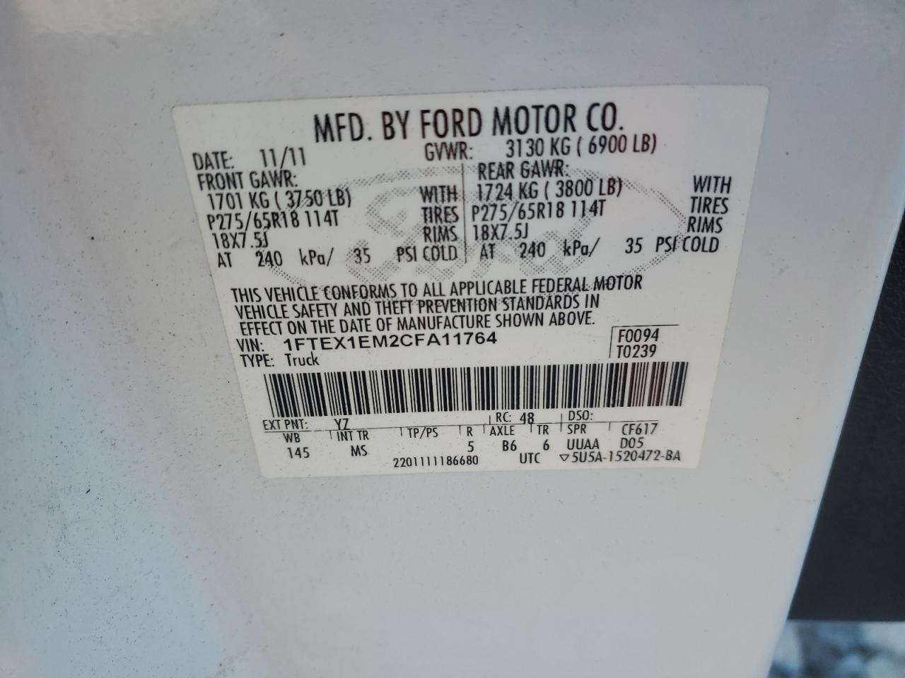 2012 Ford F-150 - Image 12