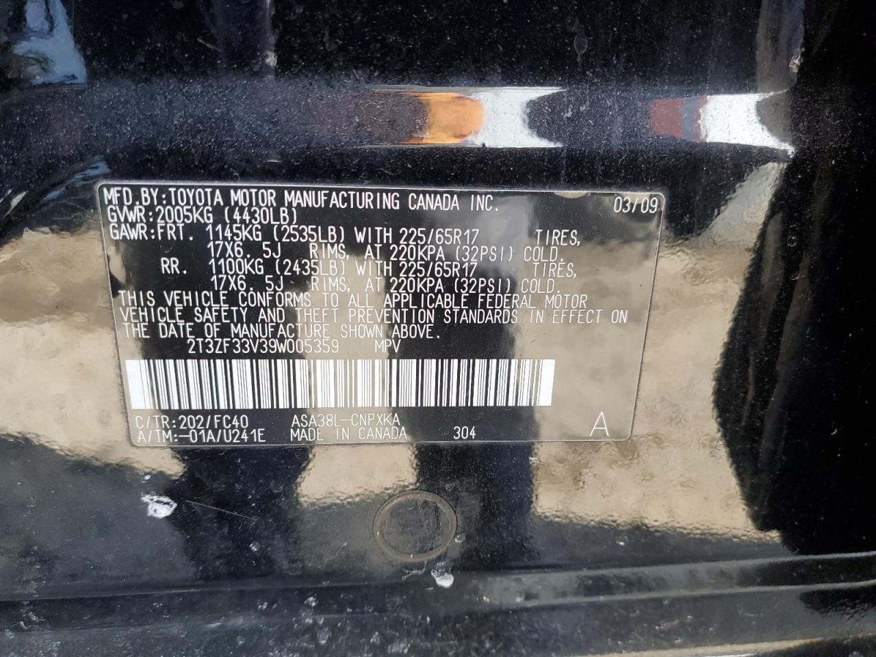 2009 Toyota RAV 4 - Image 13