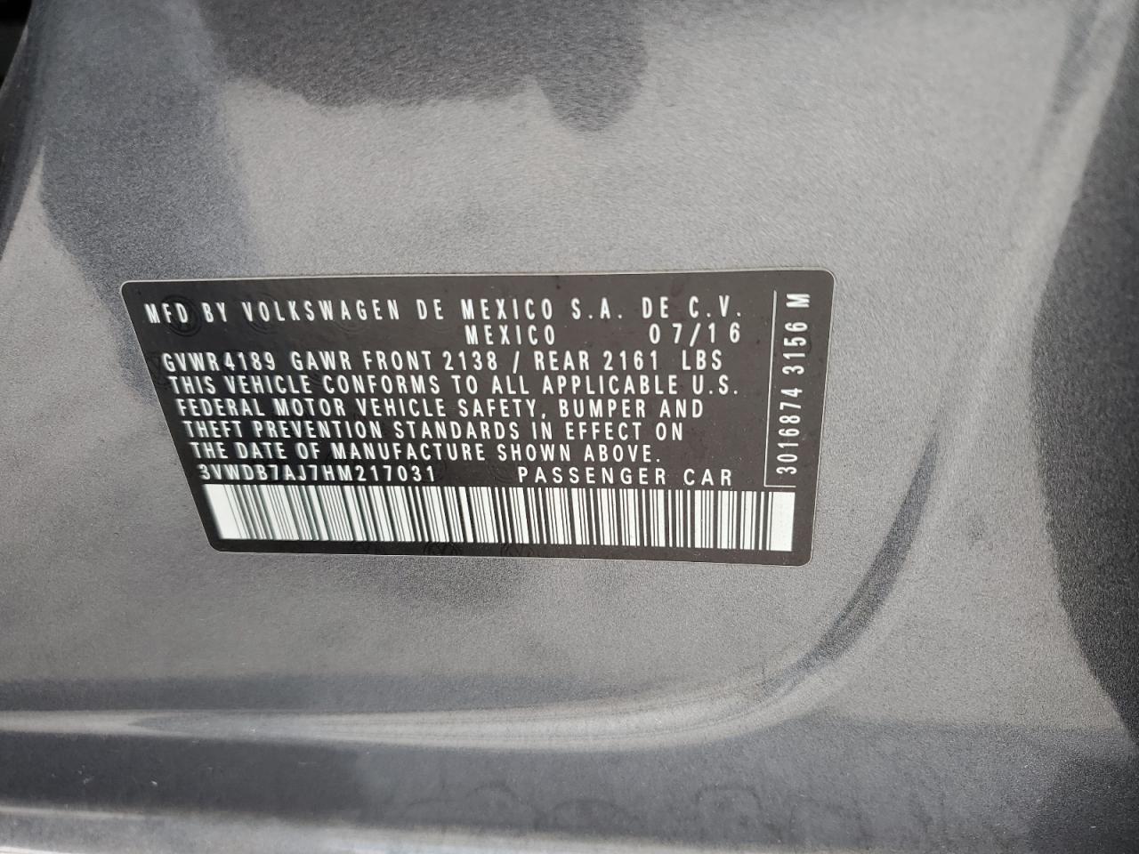 2017 Volkswagen Jetta - Image 12