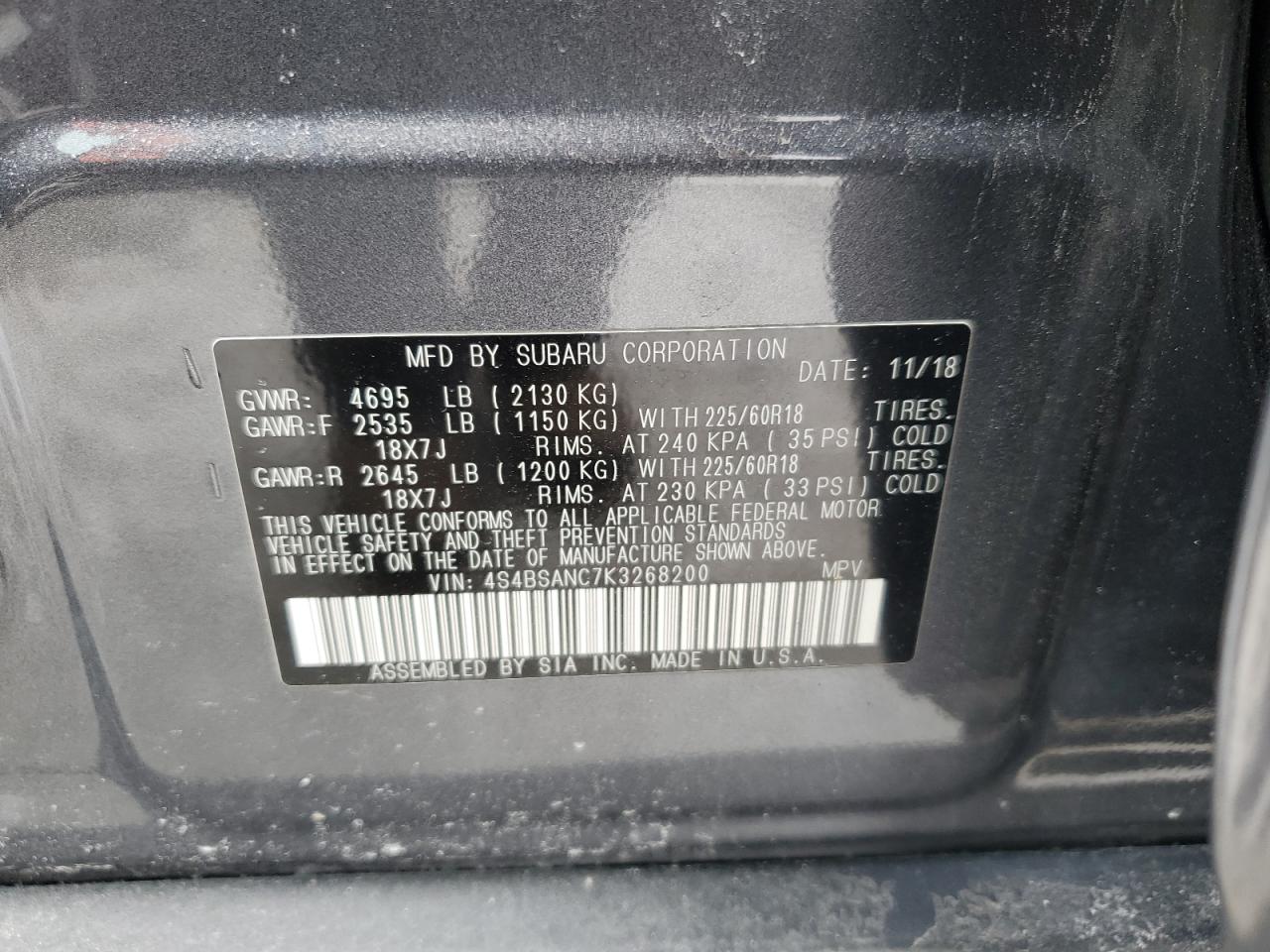 2019 Subaru Outback - Image 13