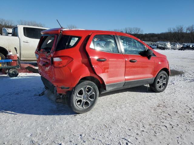  FORD ECOSPORT 2022 Red