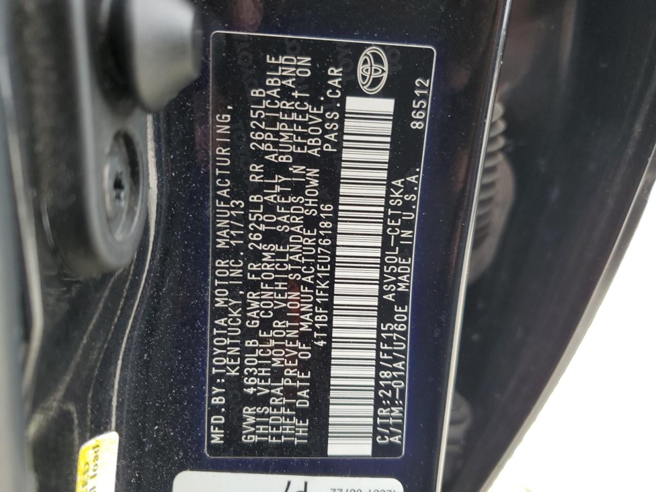 2014 Toyota Camry - Image 12