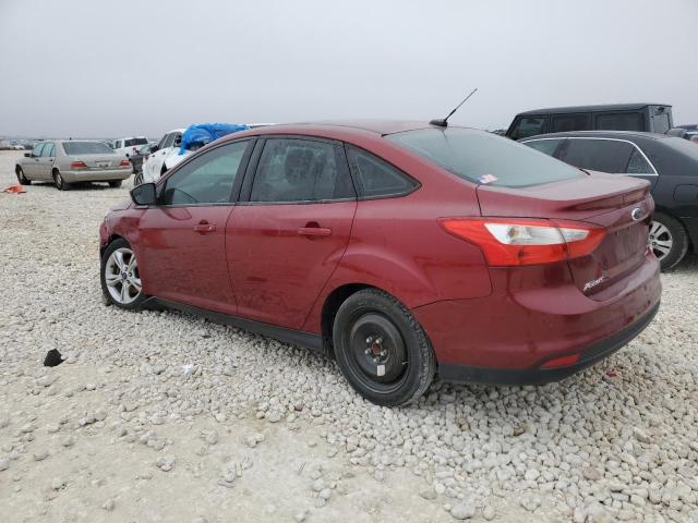 Sedans FORD FOCUS 2014 Czerwony