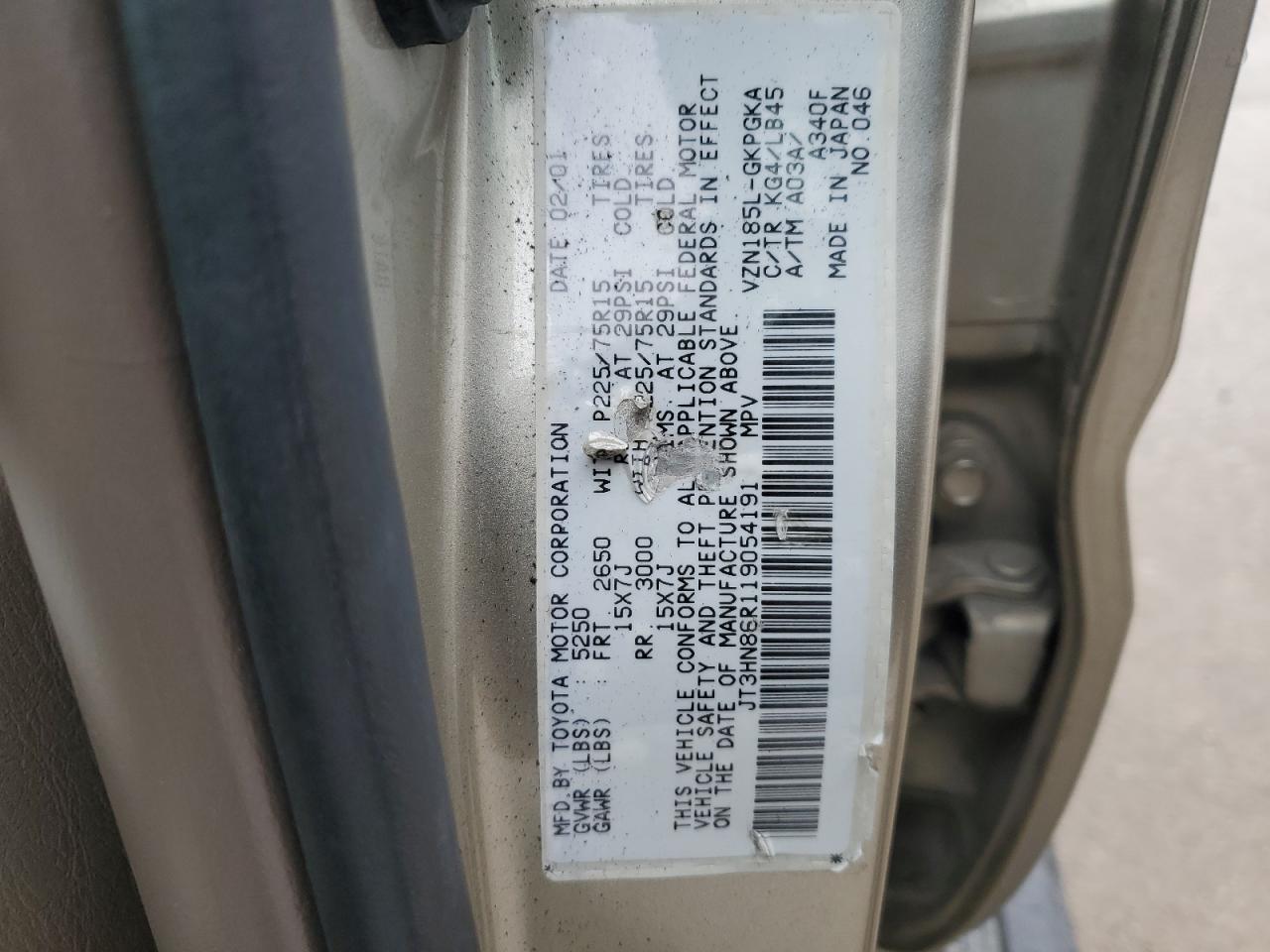2001 Toyota 4Runner - Image 12