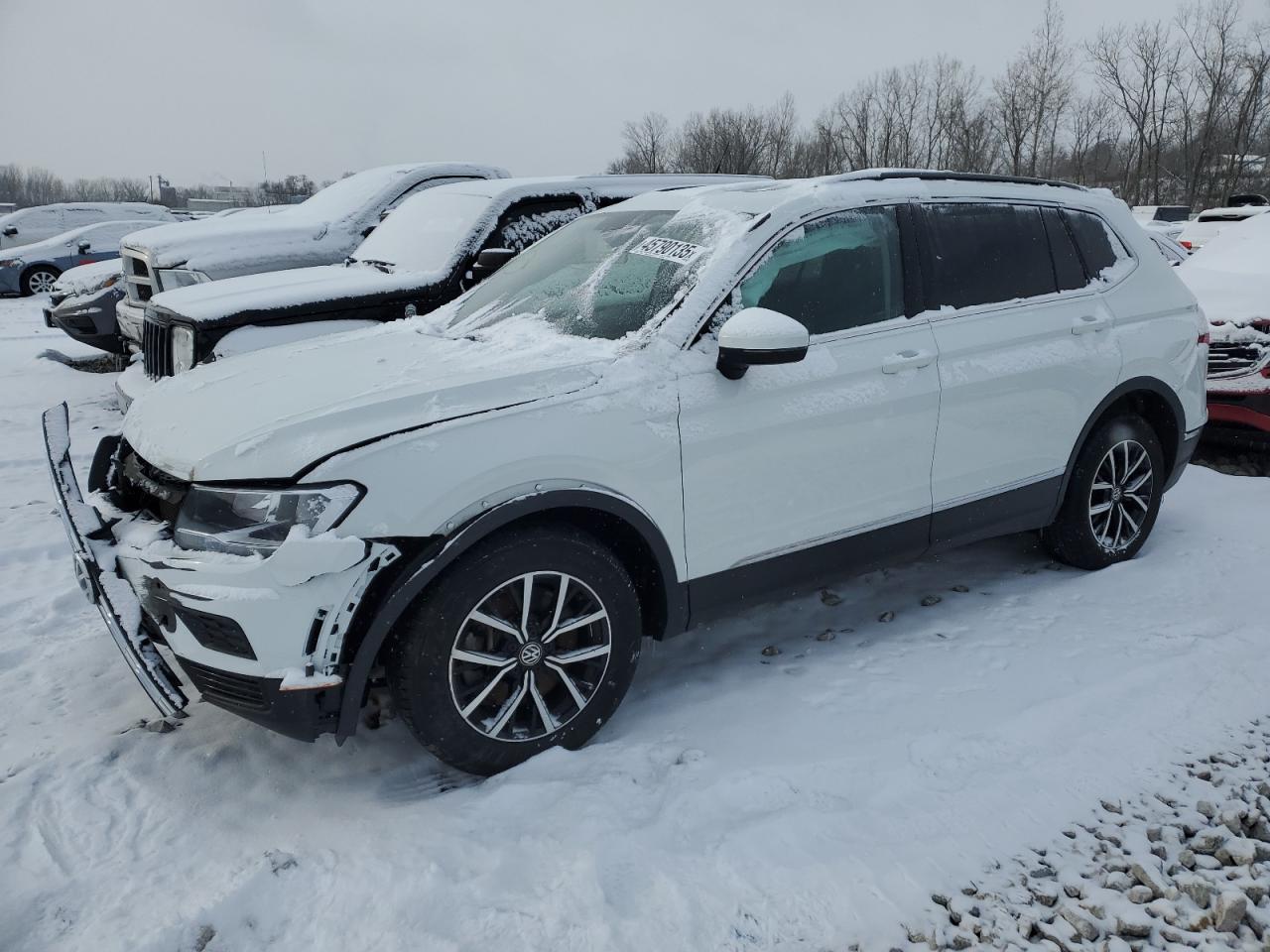 2021 Volkswagen Tiguan Se იყიდება Barberton-ში, OH - Front End